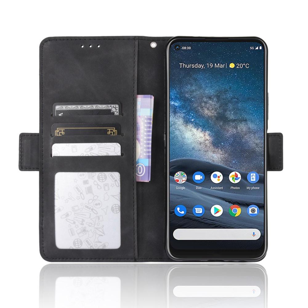 Nokia 8.3 Multi Wallet Case Black