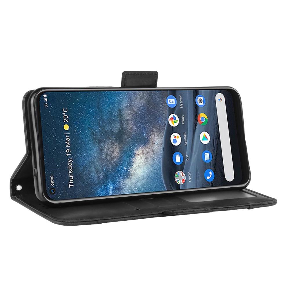 Nokia 8.3 Multi Wallet Case Black