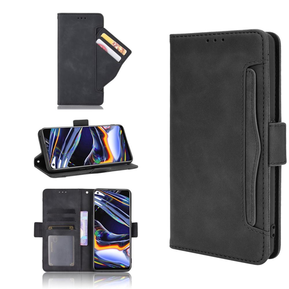 Realme 7 Pro Multi Wallet Case Black