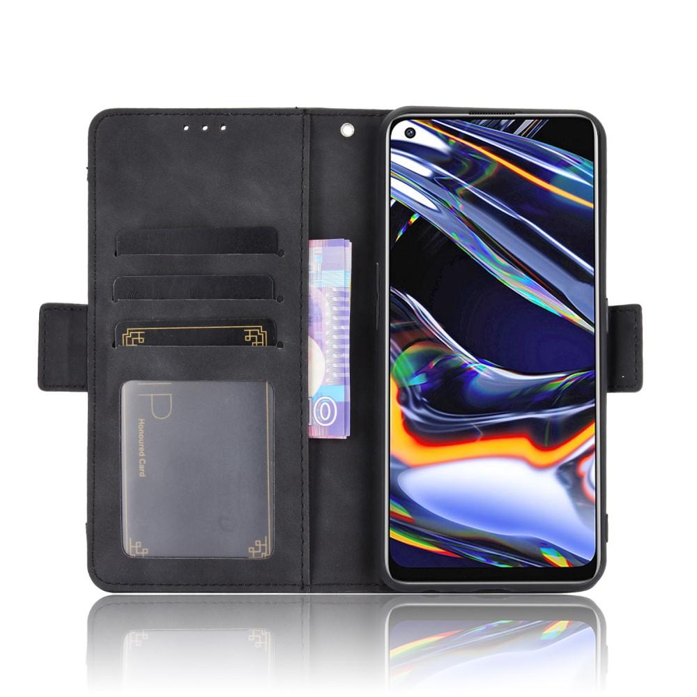 Realme 7 Pro Multi Wallet Case Black