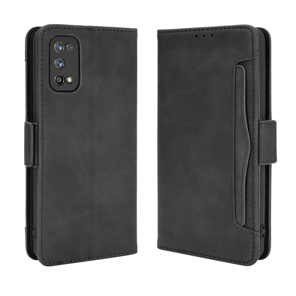 Realme 7 Pro Multi Wallet Case Black