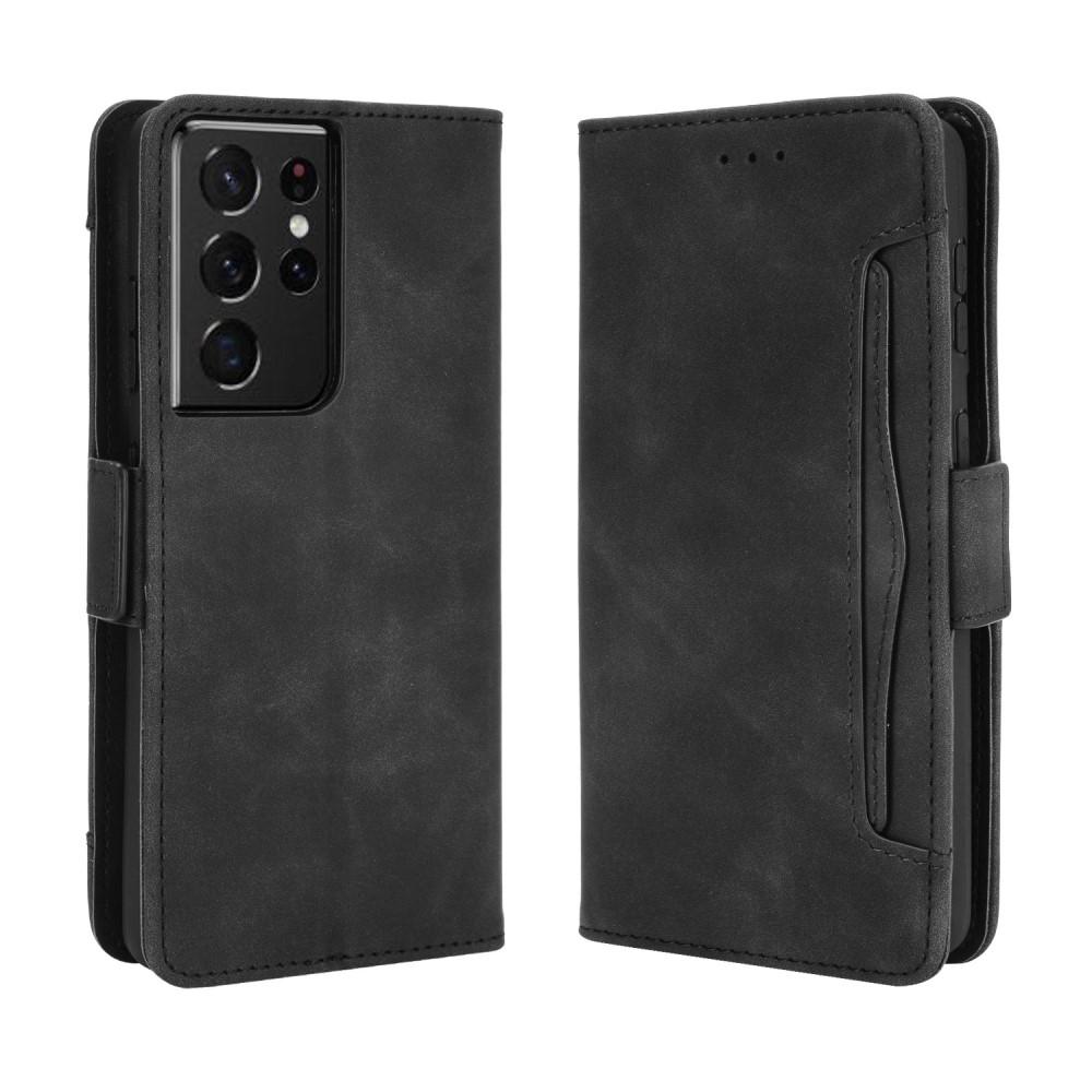 Samsung Galaxy S21 Ultra Multi Wallet Case Black