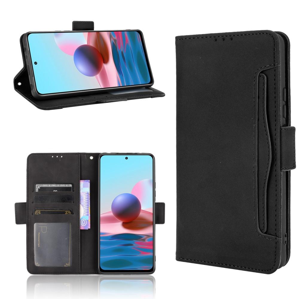 Xiaomi Redmi Note 10 Pro Multi Wallet Case Black