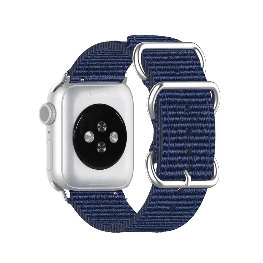 Apple Watch 45mm Series 9 Nato Strap Blue