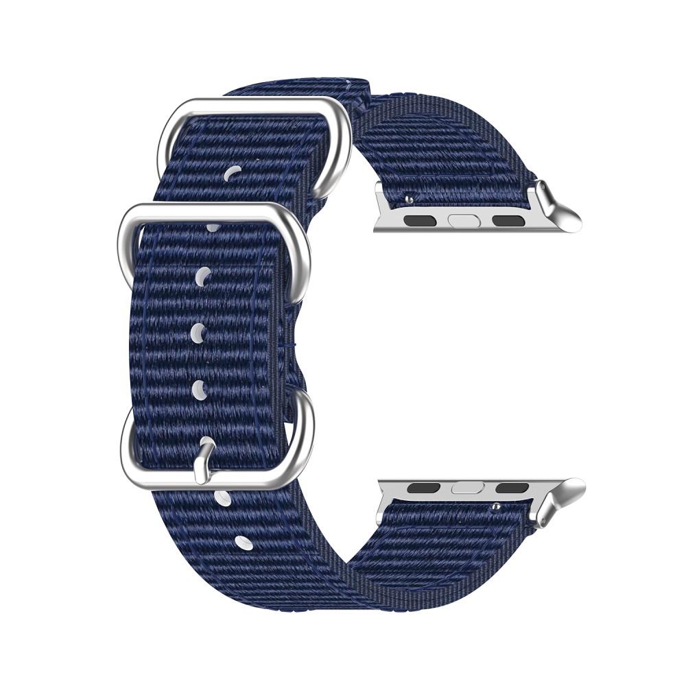 Apple Watch 45mm Series 8 Nato Strap Blue