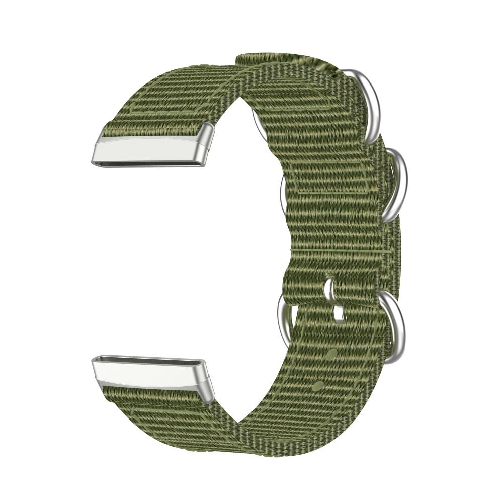 Fitbit Versa 3/Sense Nato Strap Green