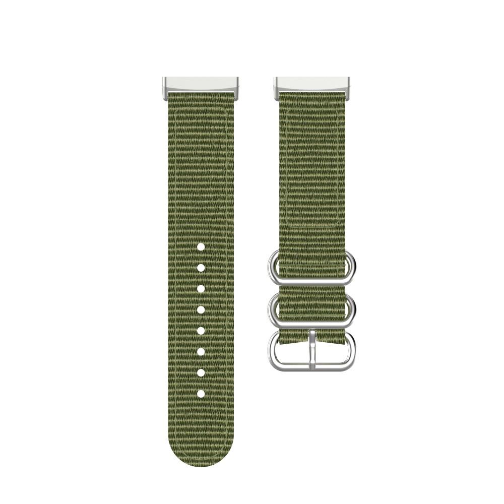 Fitbit Versa 3/Sense Nato Strap Green