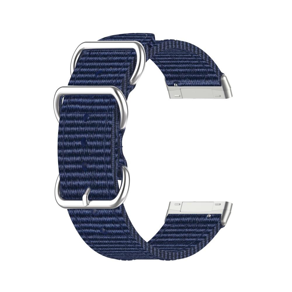 Fitbit Versa 3/Sense Nato Strap Blue