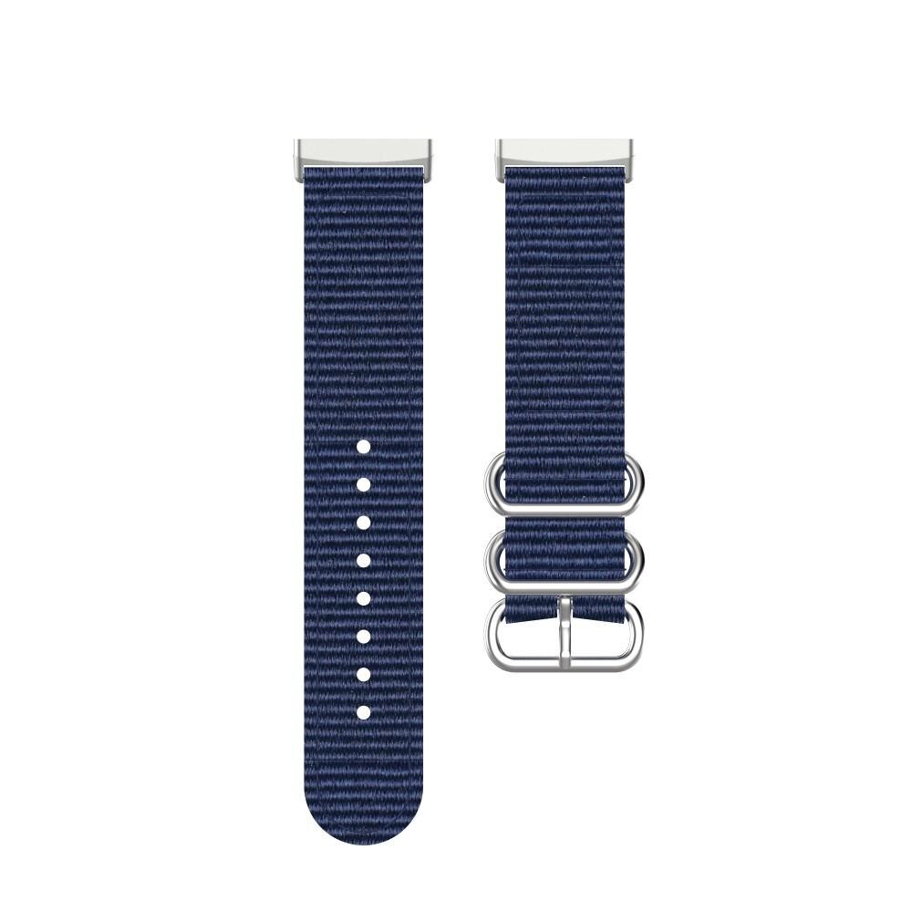 Fitbit Versa 3/Sense Nato Strap Blue