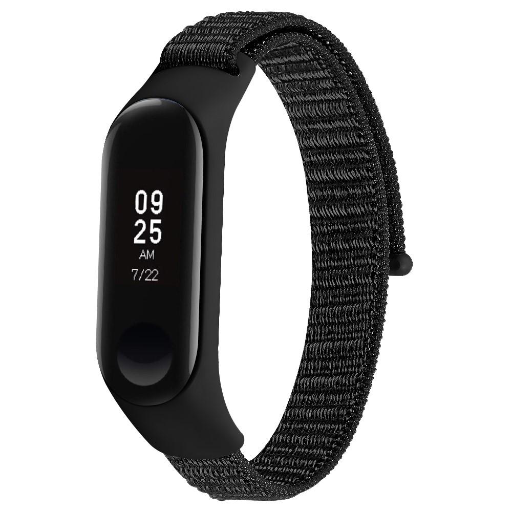 Xiaomi Mi Band 3/4 Nylon Strap Black