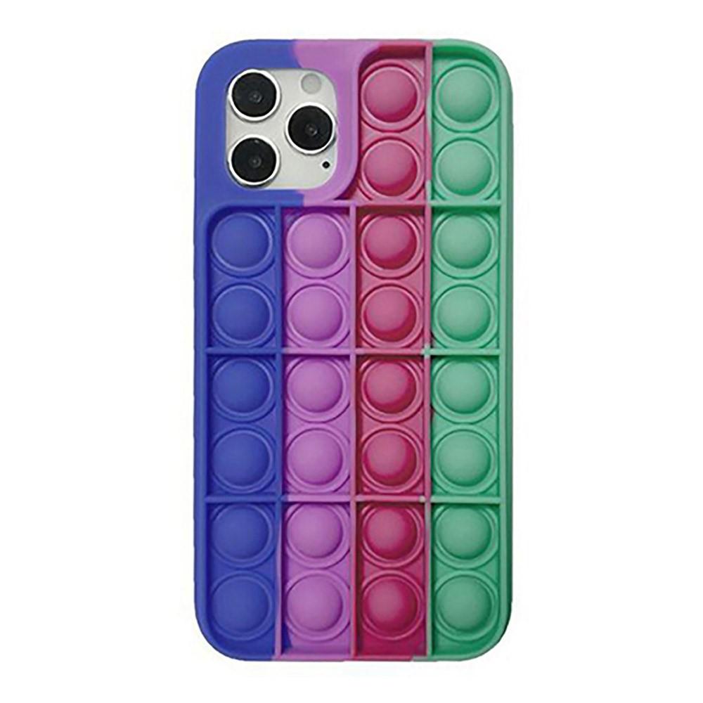 iPhone 12/12 Pro Pop It Case Rainbow