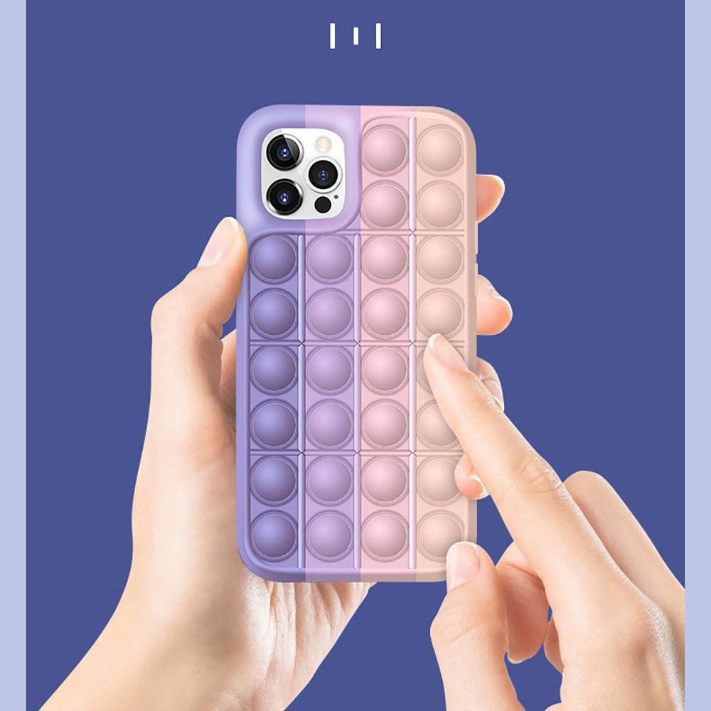iPhone 12 Pro Max Pop It Case Pink/Purple