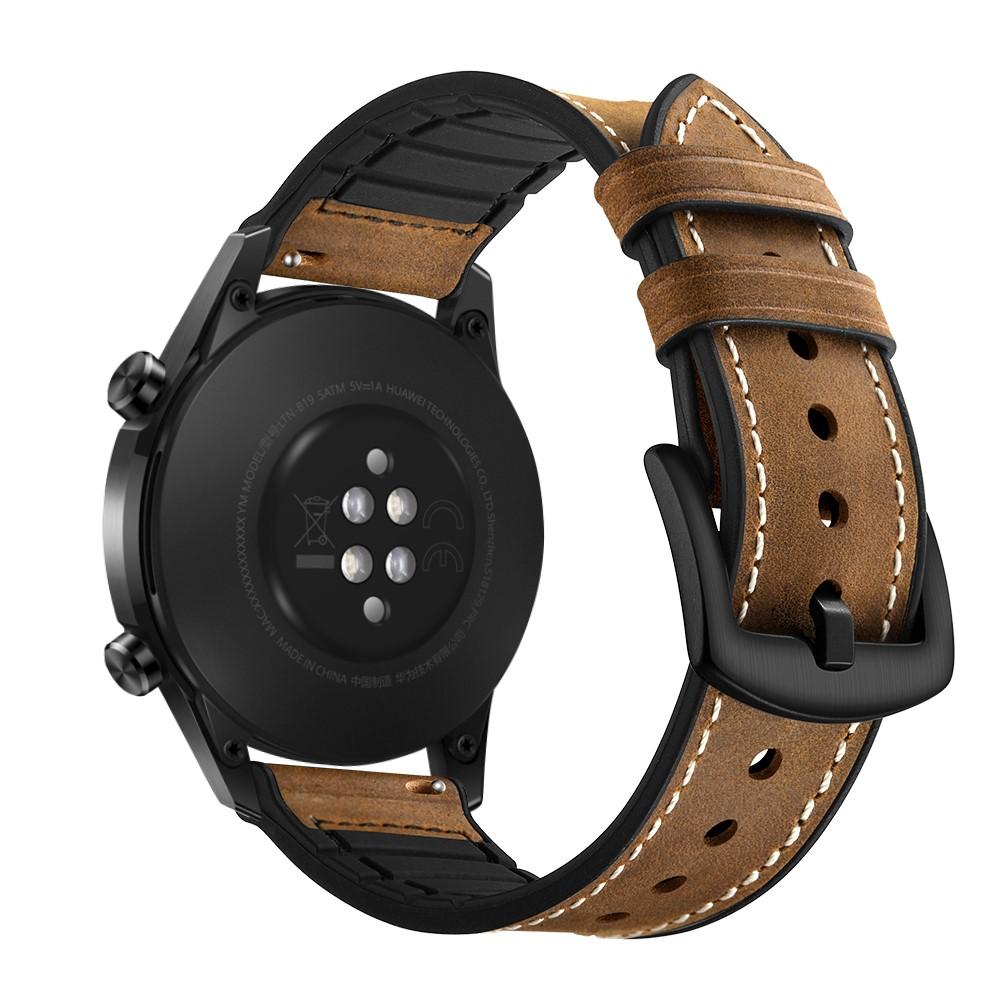 Huawei Watch GT 2 Pro/GT 2 46mm/GT 2e Premium Leather Band Brown