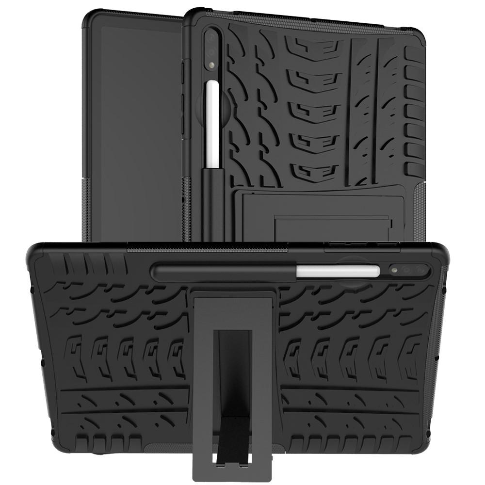 Samsung Galaxy Tab S7 Plus/S8 Plus 12.4 Rugged Case Black