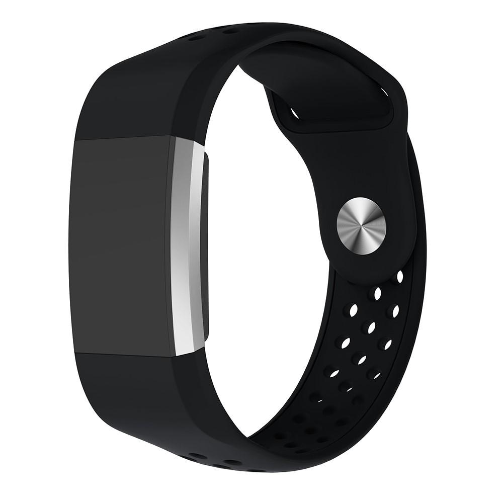 Fitbit Charge 2 Sport Silicone Band Black