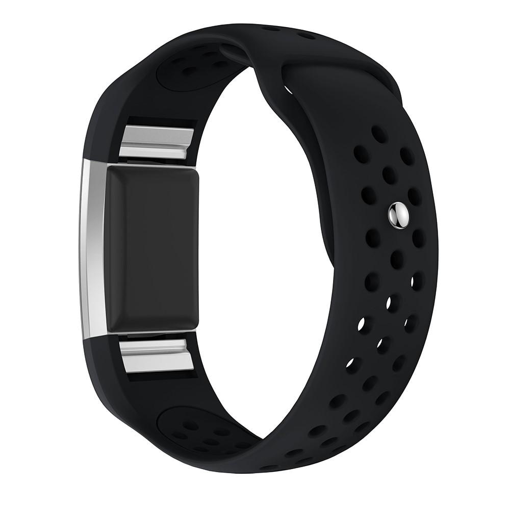 Fitbit Charge 2 Sport Silicone Band Black