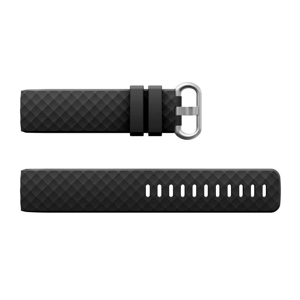 Fitbit Charge 3/4 Silicone Band Black