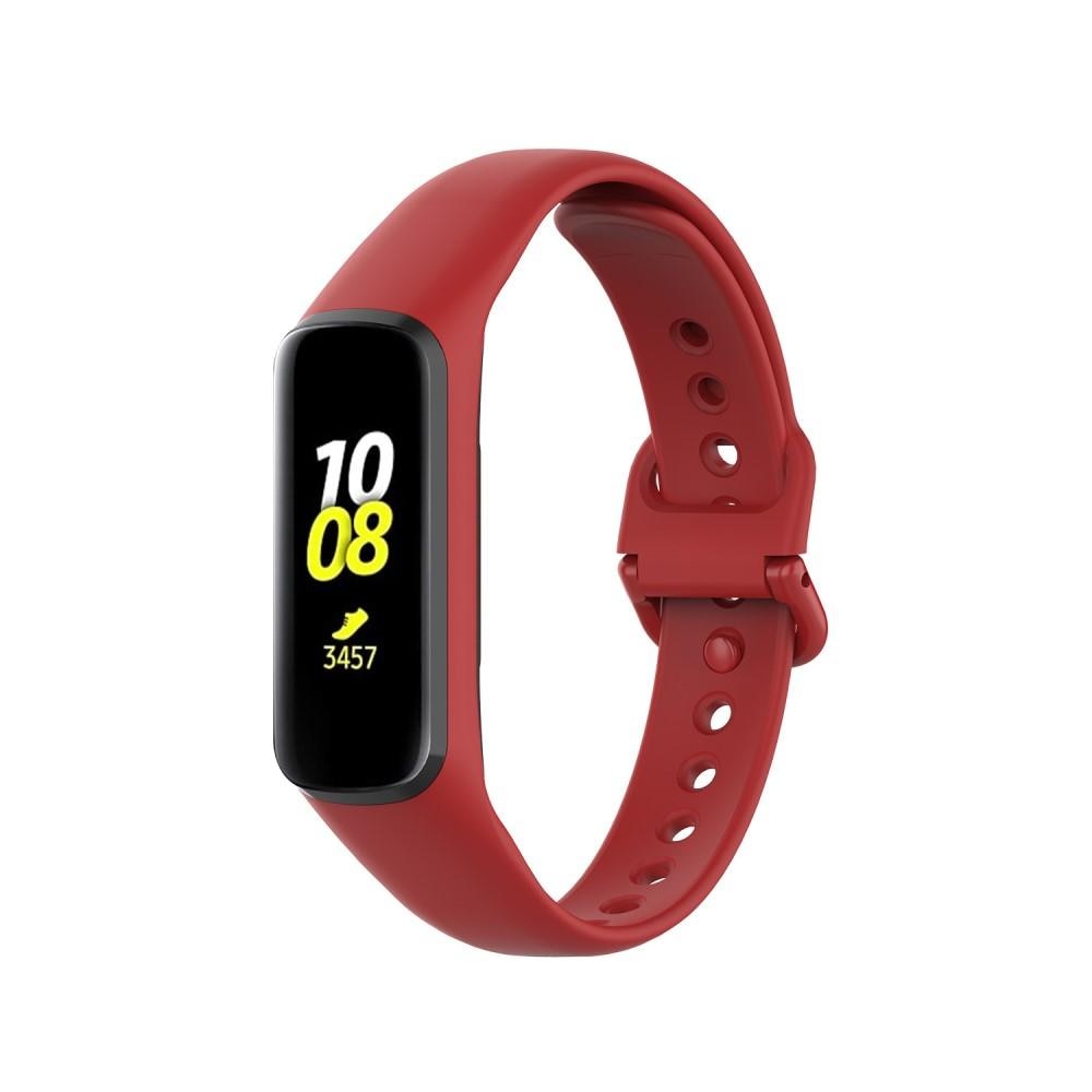 Samsung Galaxy Fit 2 Silicone Band Red