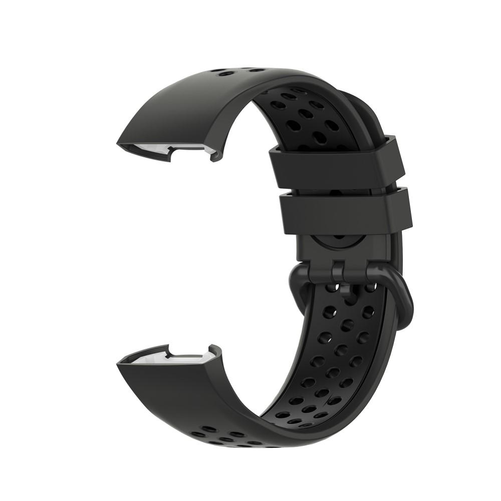 Fitbit Charge 3/4 Sport Silicone Band Dark Grey