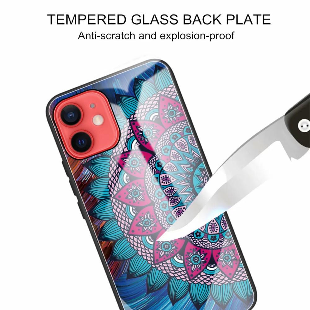 iPhone 11 Tempered Glass Case Mandala