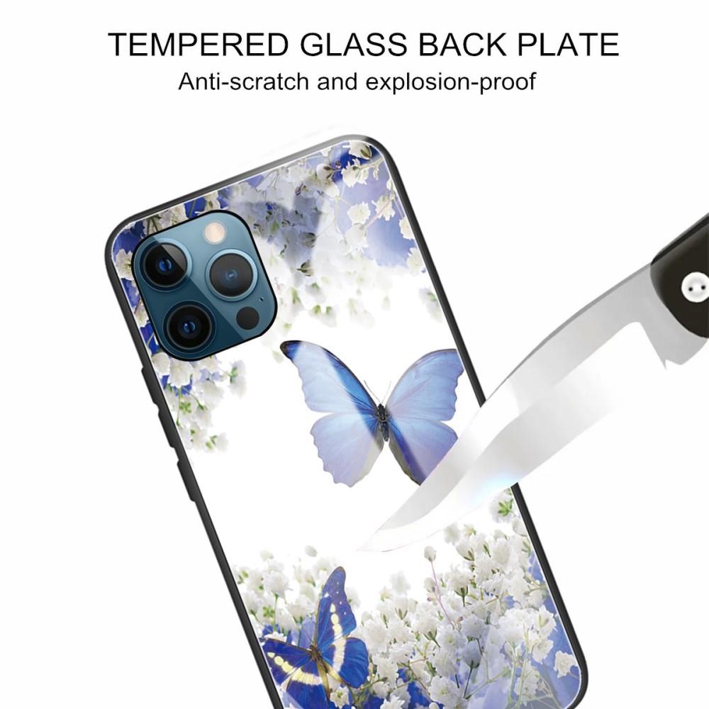 iPhone 12/12 Pro Tempered Glass Case Butterflies