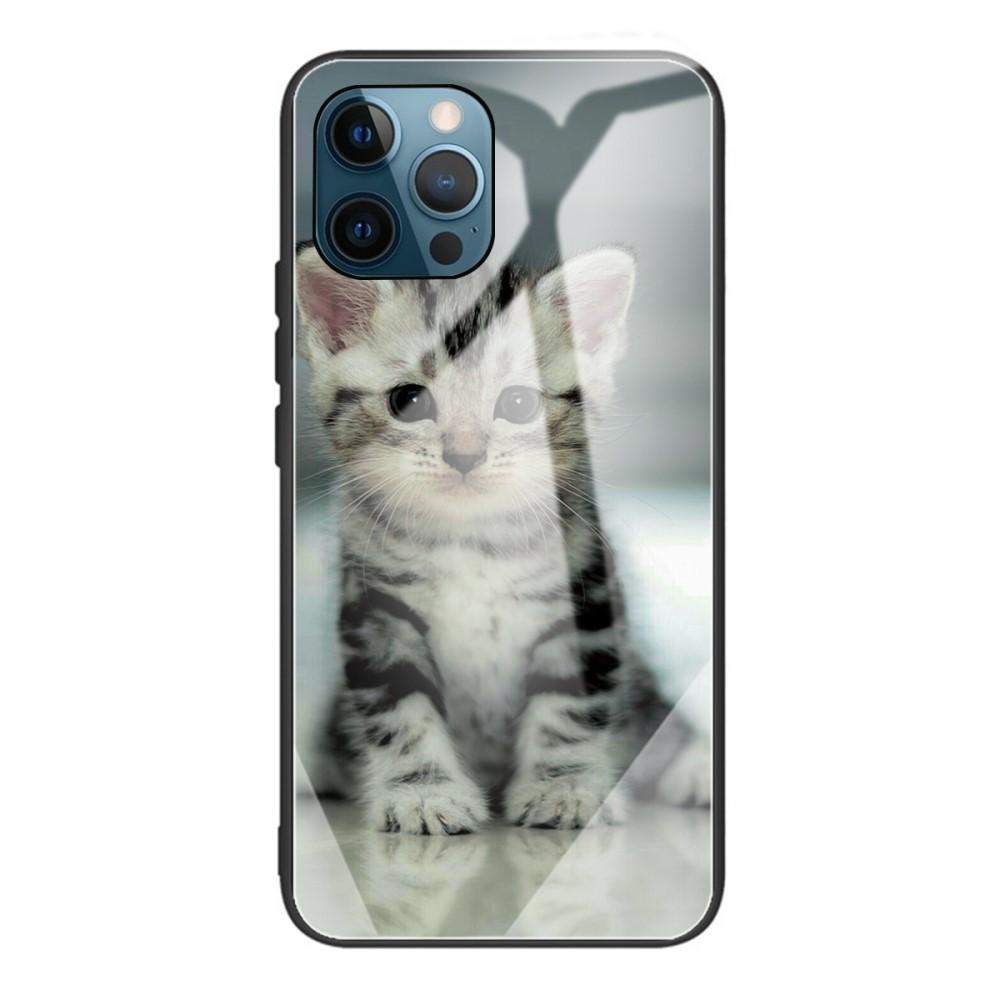 iPhone 12/12 Pro Tempered Glass Case Kitten