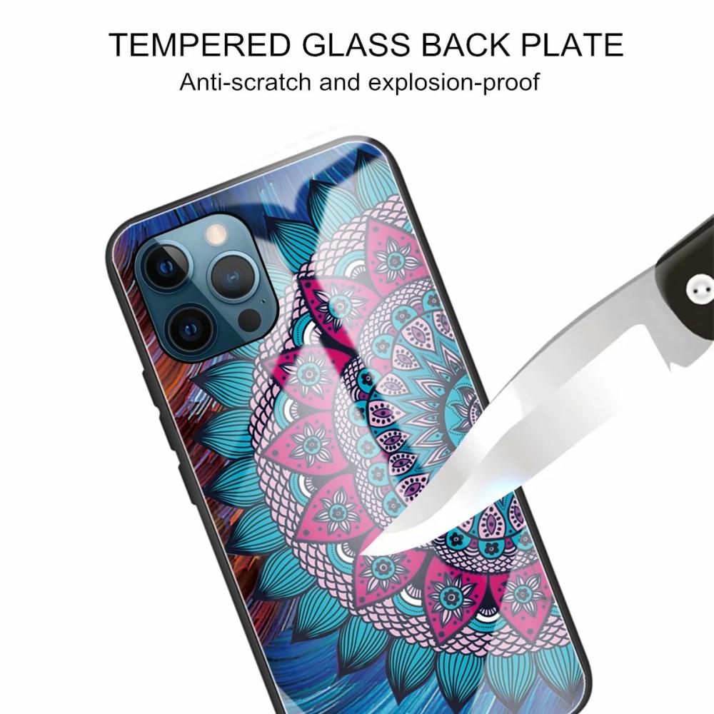 iPhone 12/12 Pro Tempered Glass Case Mandala