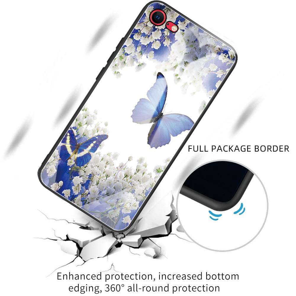 iPhone 7/8/SE Tempered Glass Case Butterflies