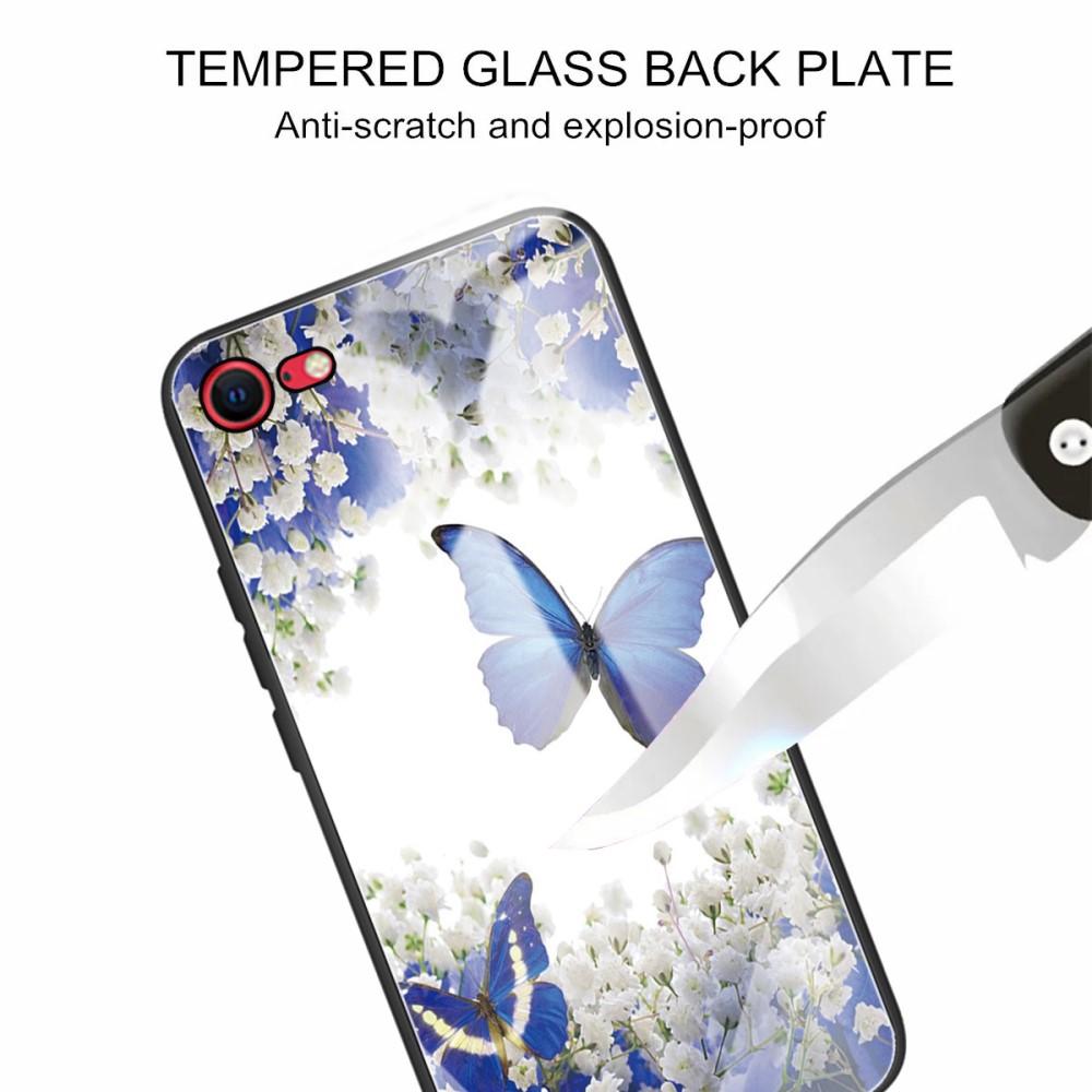 iPhone 7/8/SE Tempered Glass Case Butterflies