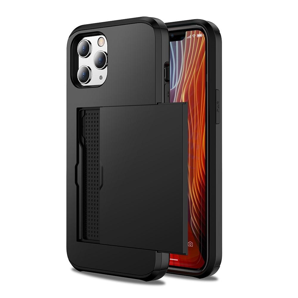 iPhone 12 Pro Max Card Slot Case Black