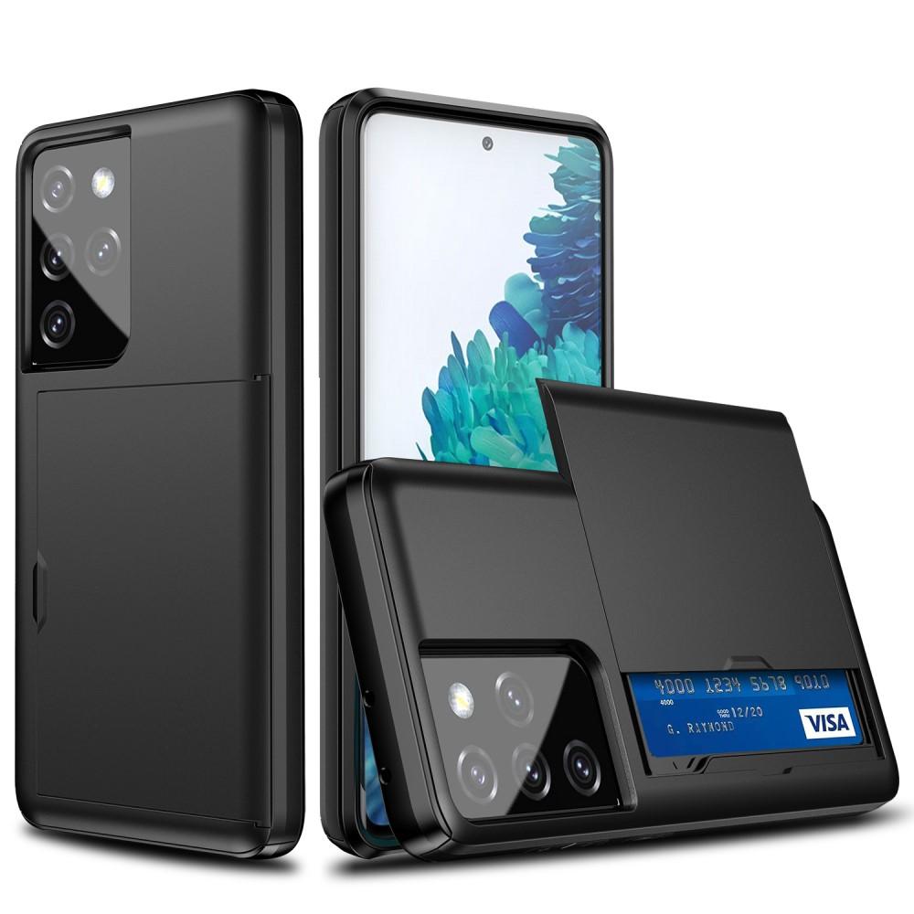 Samsung Galaxy S21 Ultra Card Slot Case Black