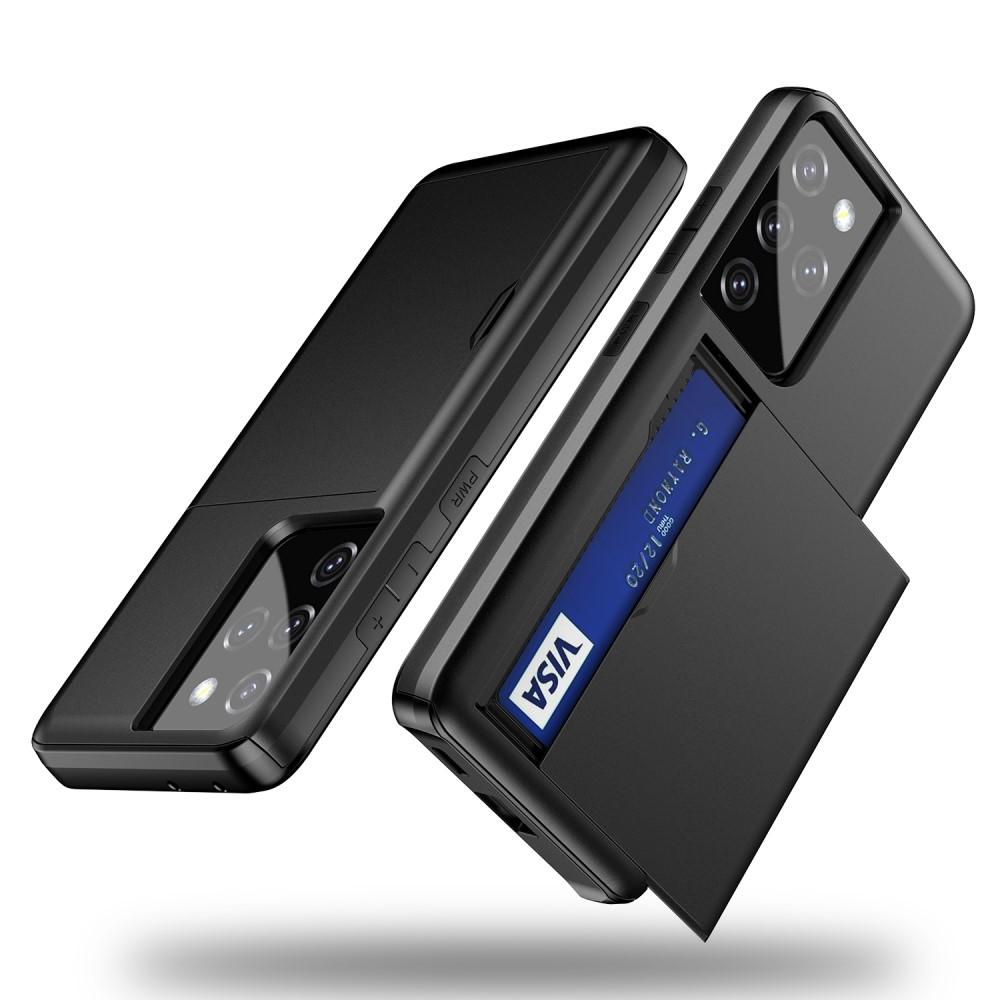 Samsung Galaxy S21 Ultra Card Slot Case Black