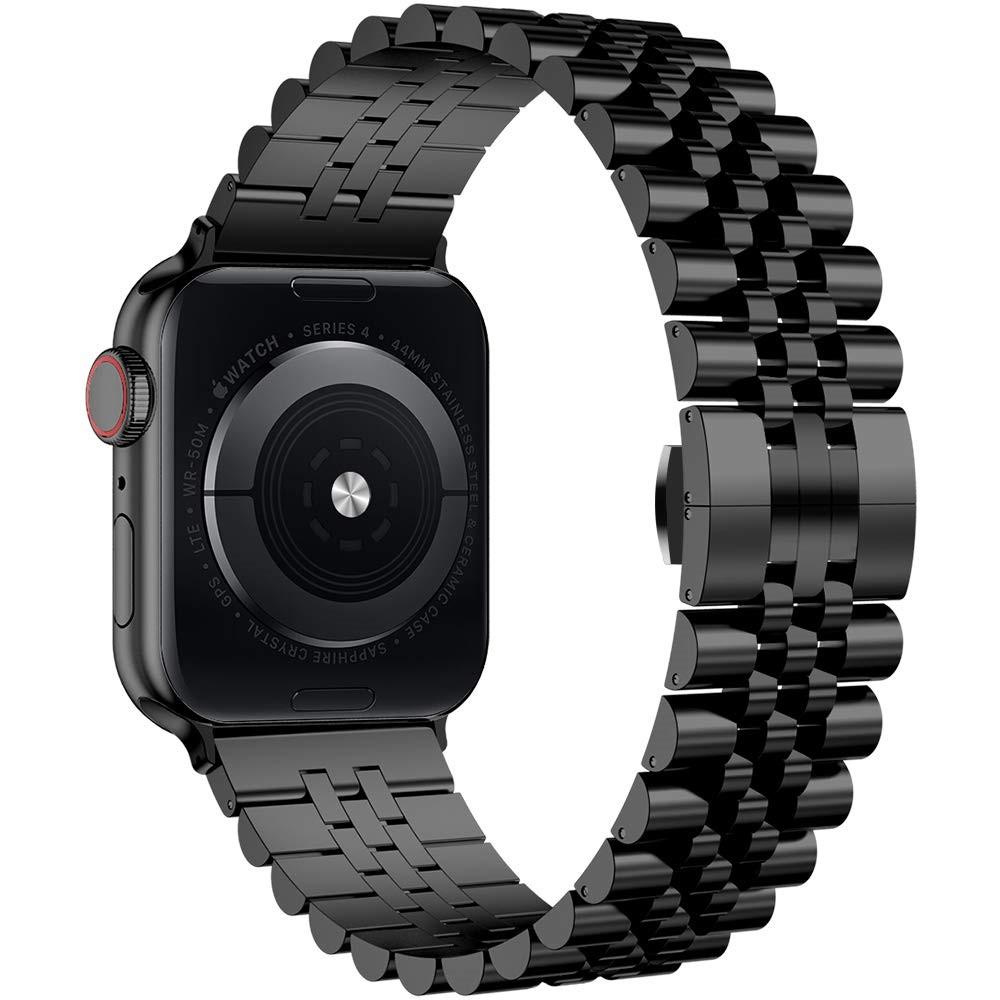 Apple Watch SE 40mm Stainless Steel Bracelet Black