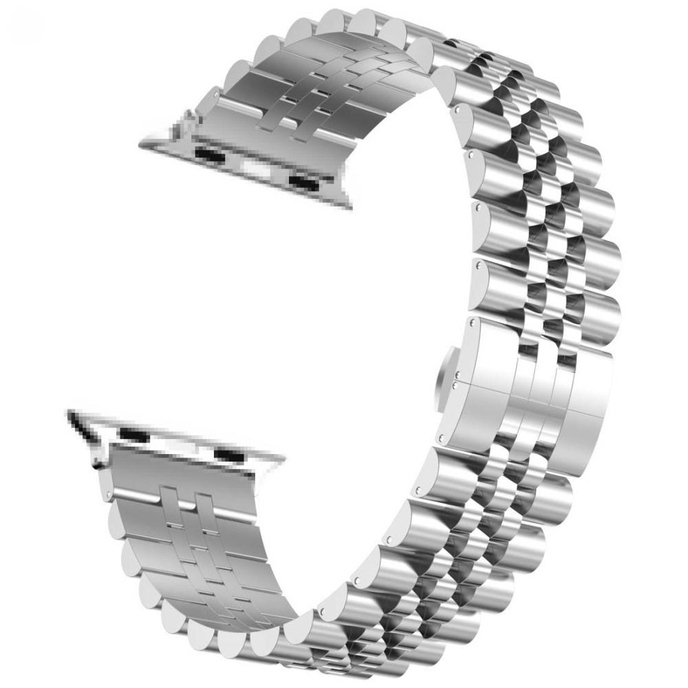 Apple Watch 45mm Series 8 Stainless Steel Bracelet Silver