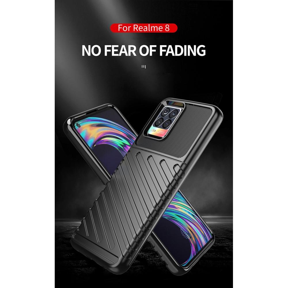 Realme 8/8 Pro Thunder TPU Case Black