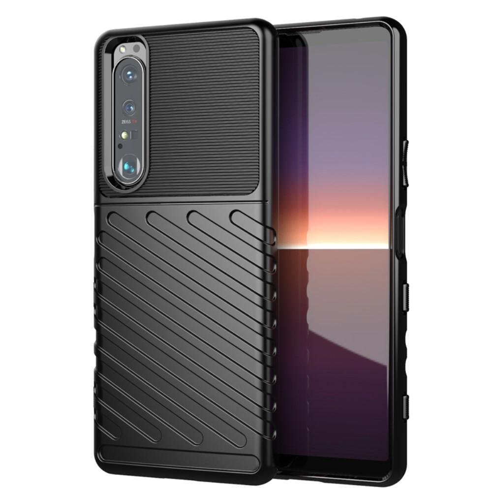 Sony Xperia 1 III Thunder TPU Case Black