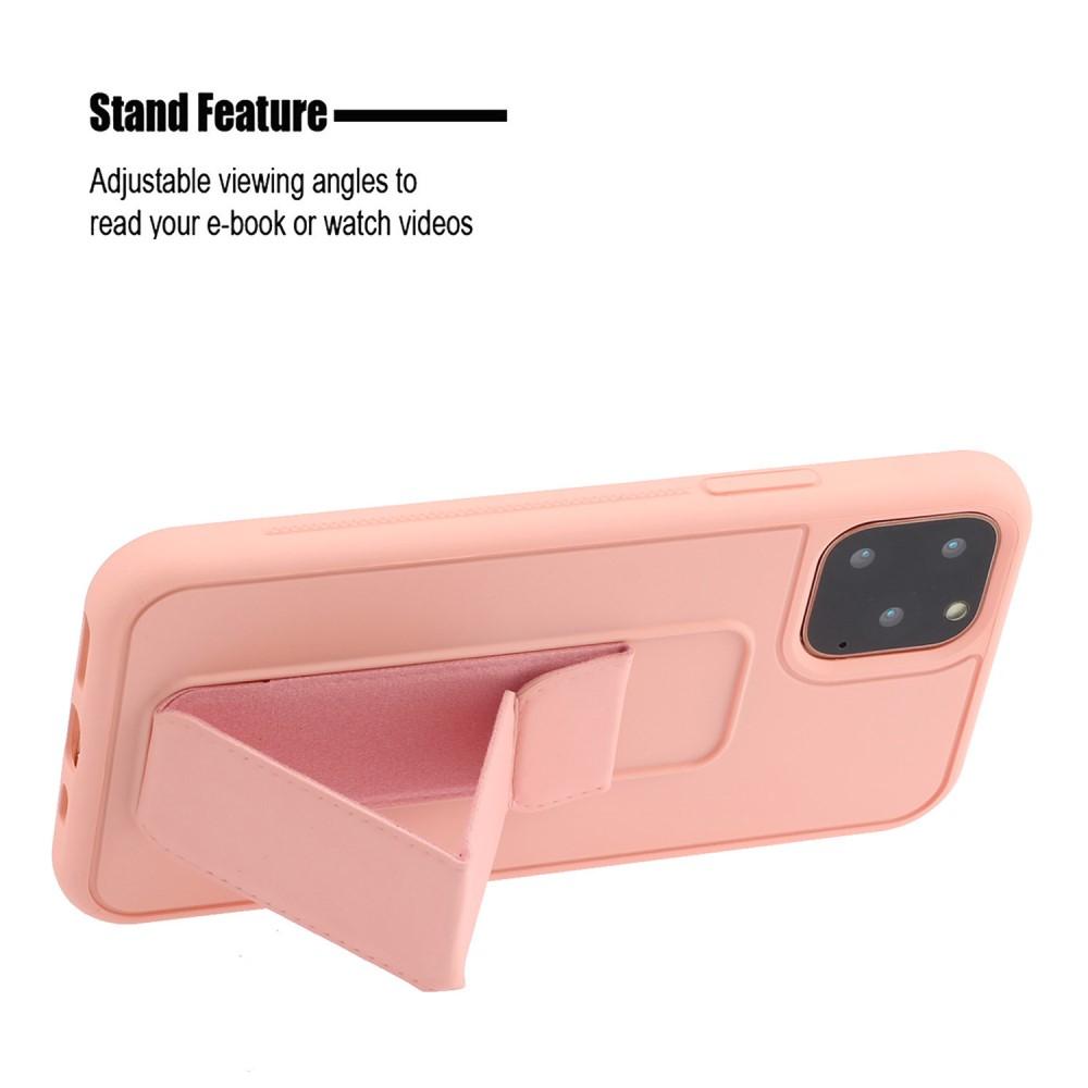 iPhone 11 Pro TPU Case with Hand Strap Pink