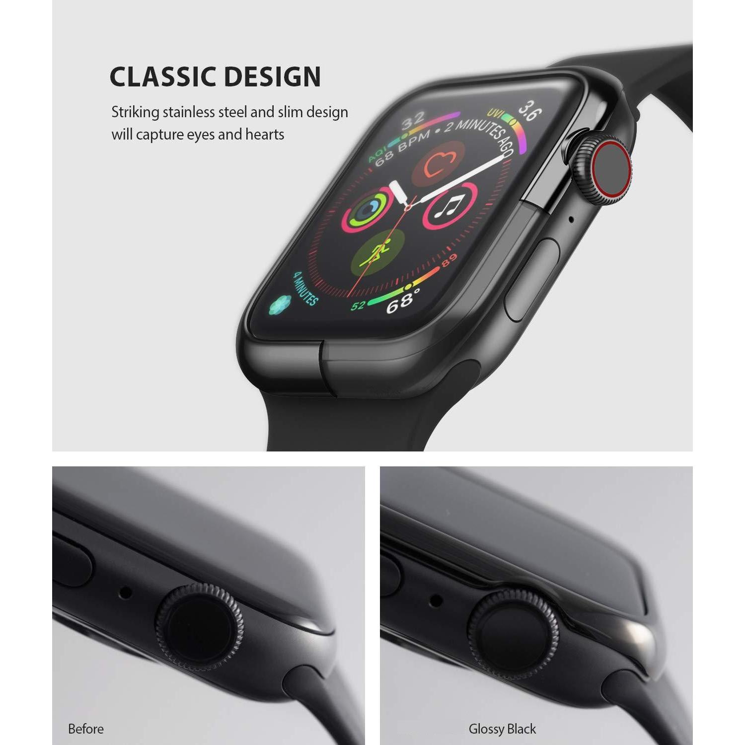Apple Watch 40 mm Bezel Styling Black