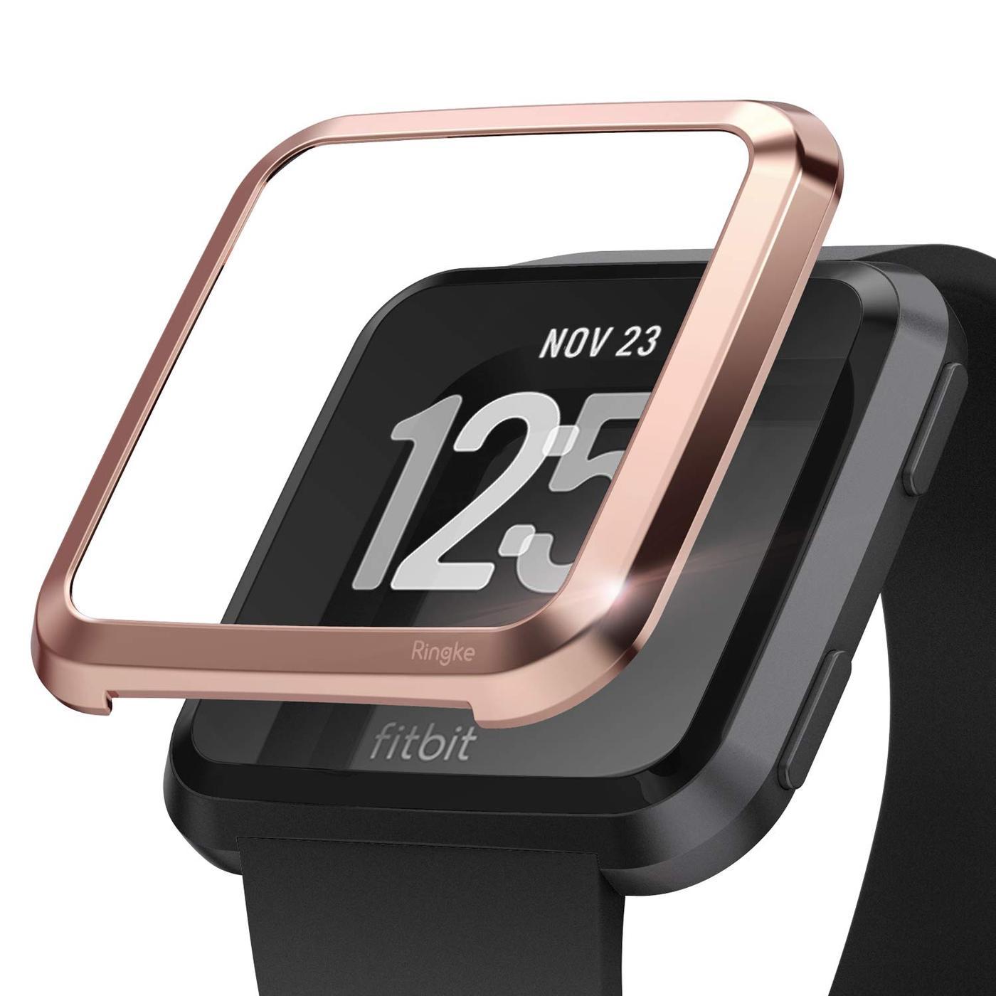 Fitbit Versa Bezel Styling Pink Gold