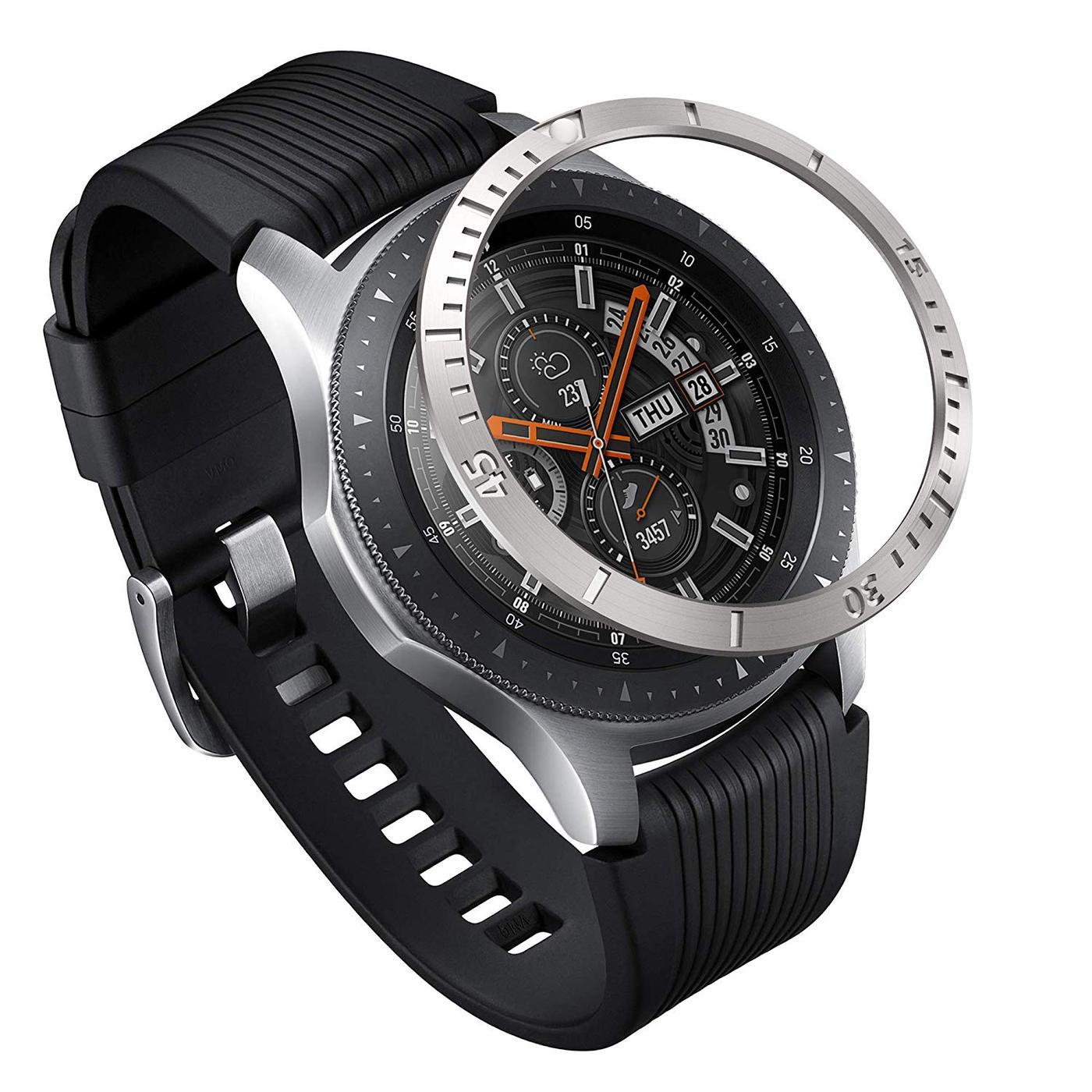 Samsung Galaxy Watch 46mm/Gear S3 Bezel Styling Silver