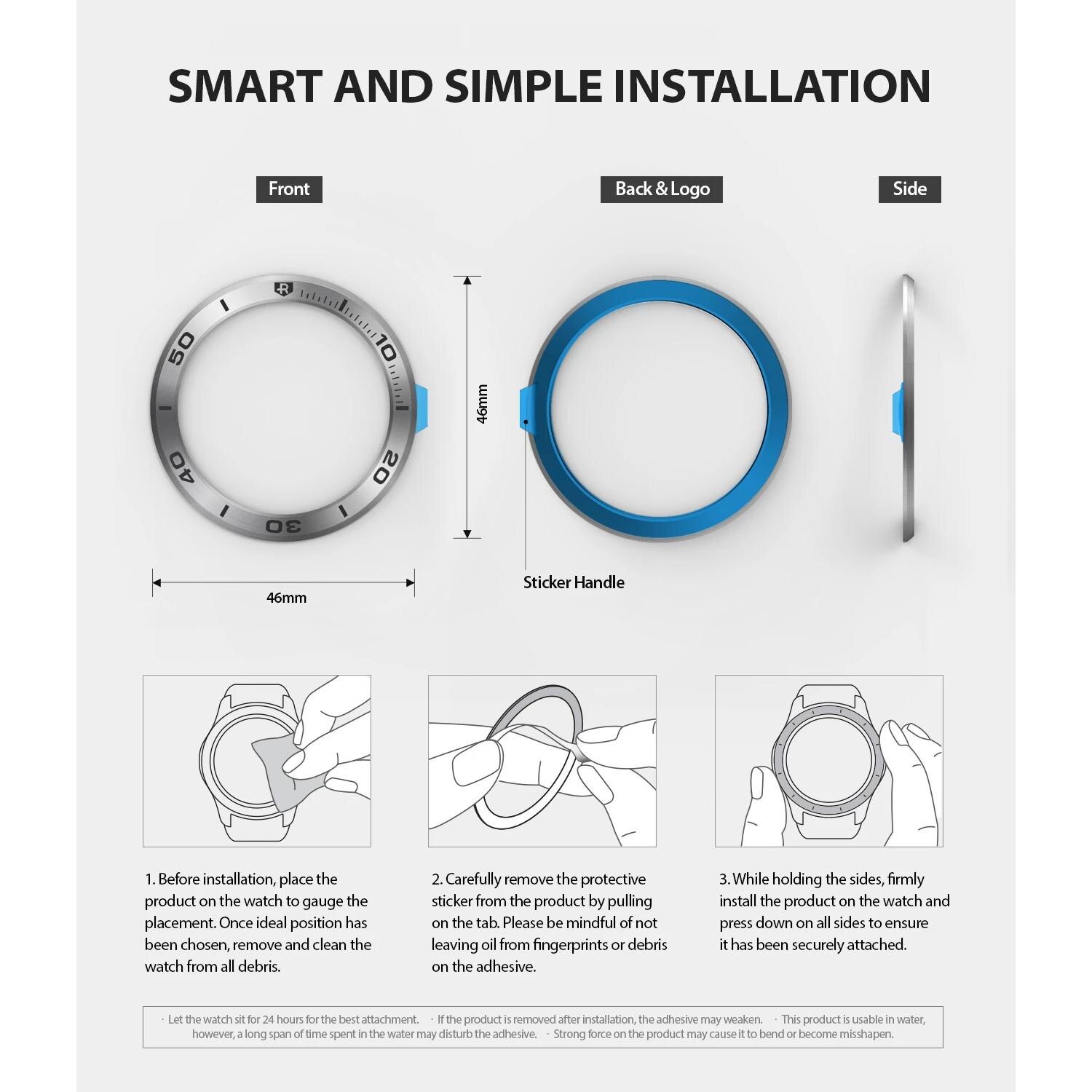 Huawei Watch GT Bezel Styling Silver