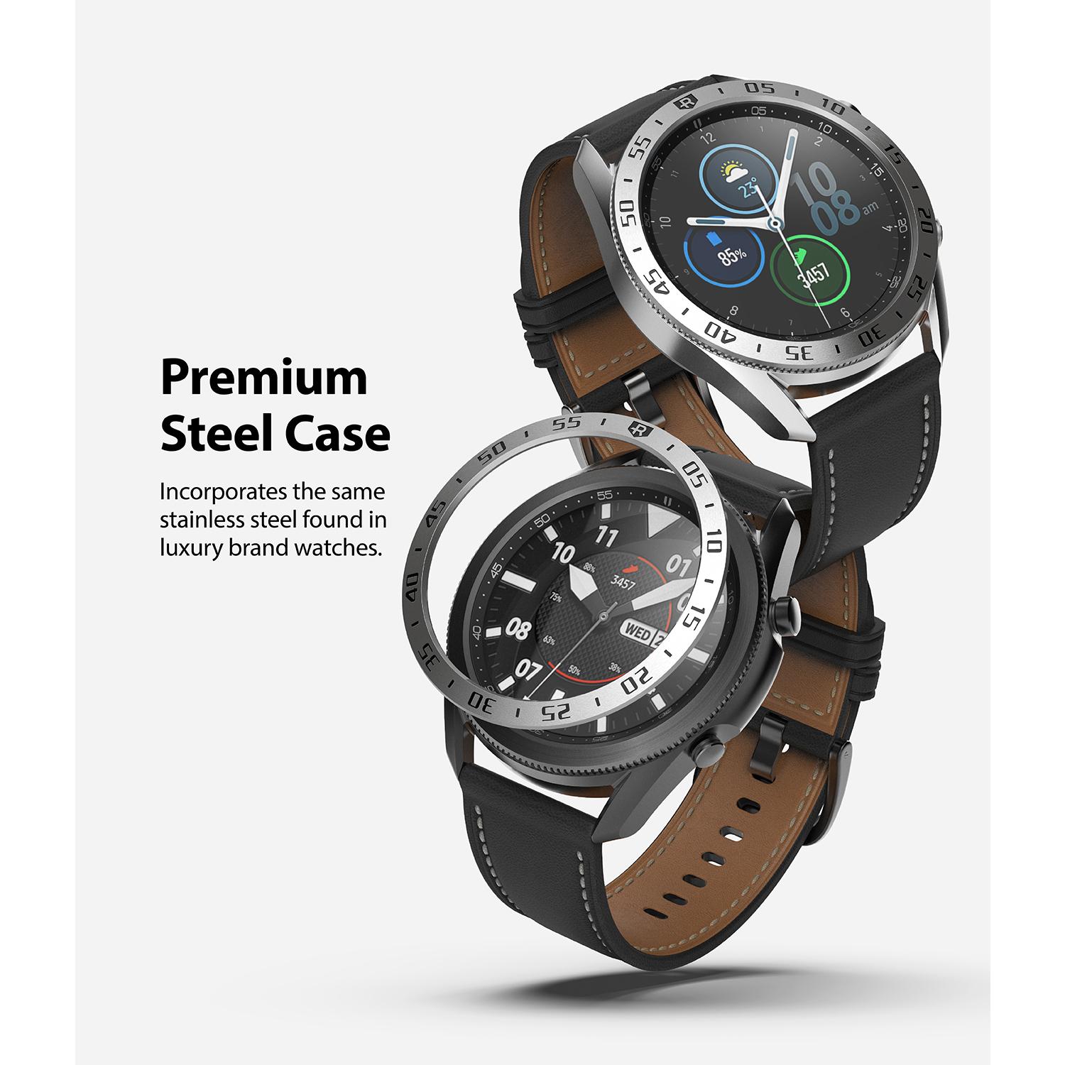 Samsung Galaxy Watch 3 45mm Bezel Styling Silver