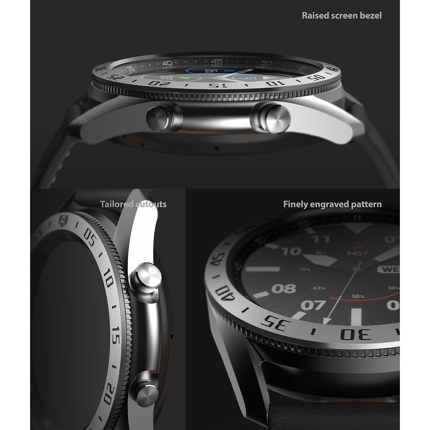 Samsung Galaxy Watch 3 45mm Bezel Styling Silver