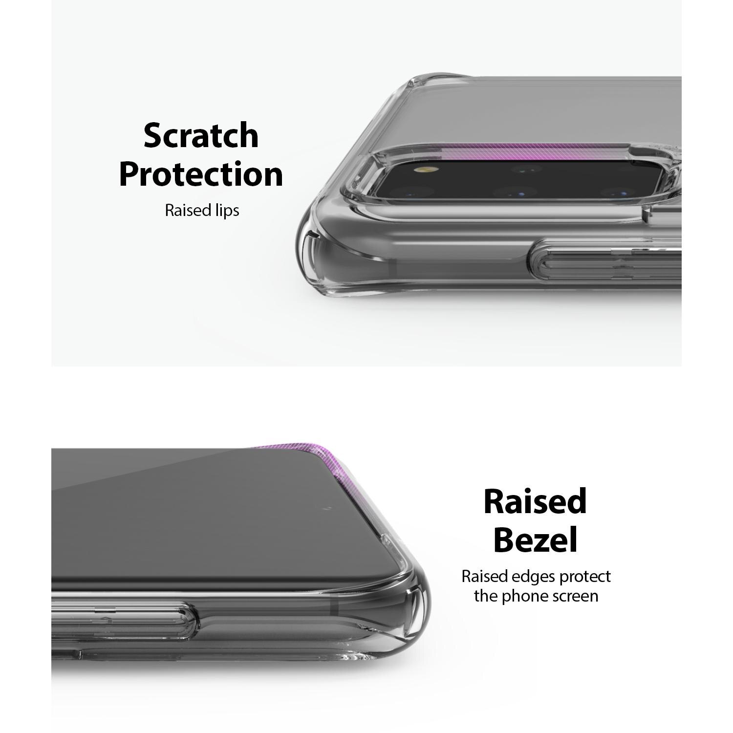 Samsung Galaxy S20 Plus Fusion Case Transparent