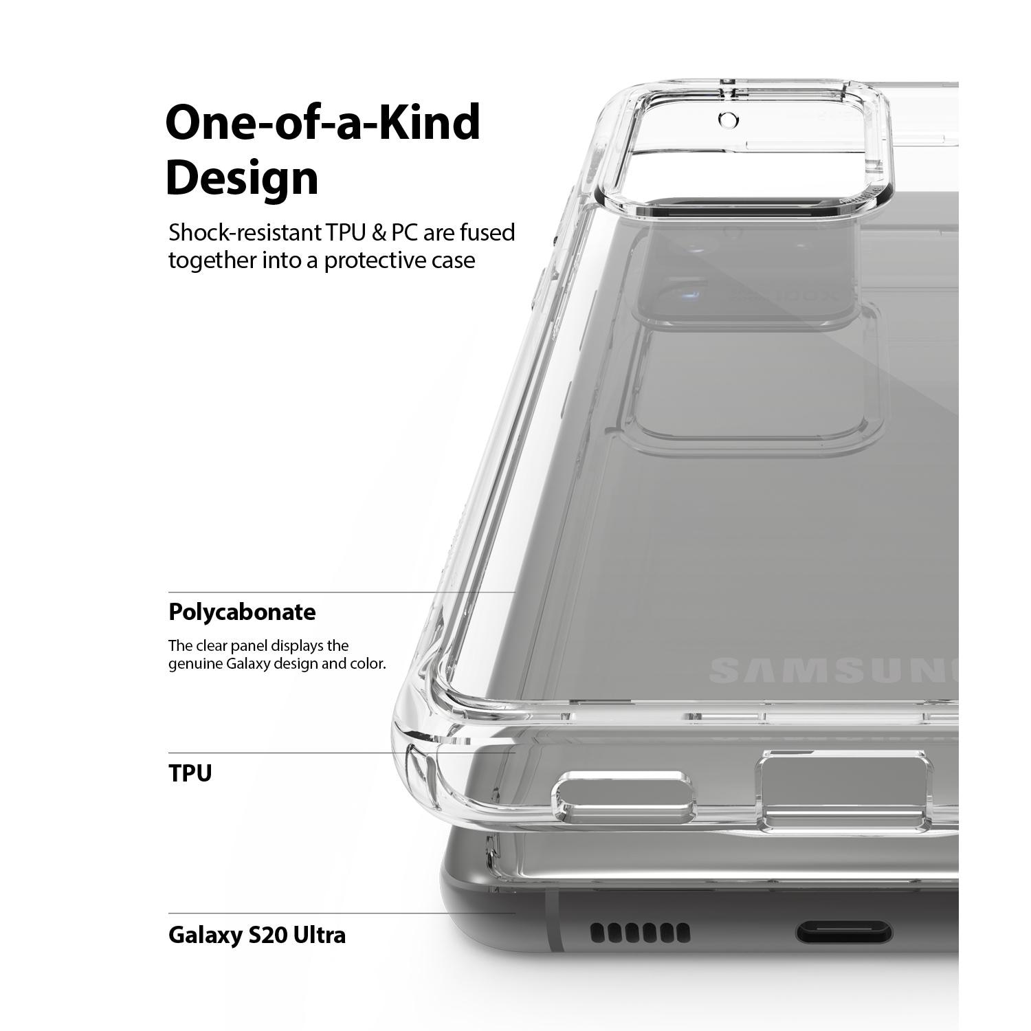 Samsung Galaxy S20 Ultra Fusion Case Clear