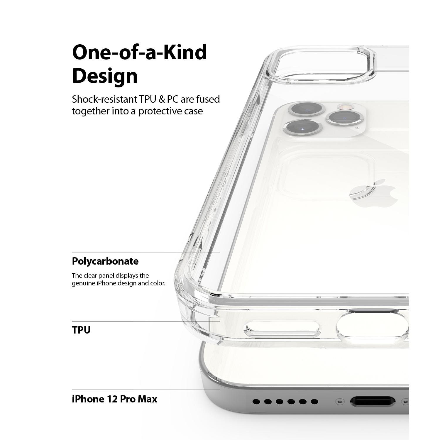 iPhone 12 Pro Max Fusion Case Transparent