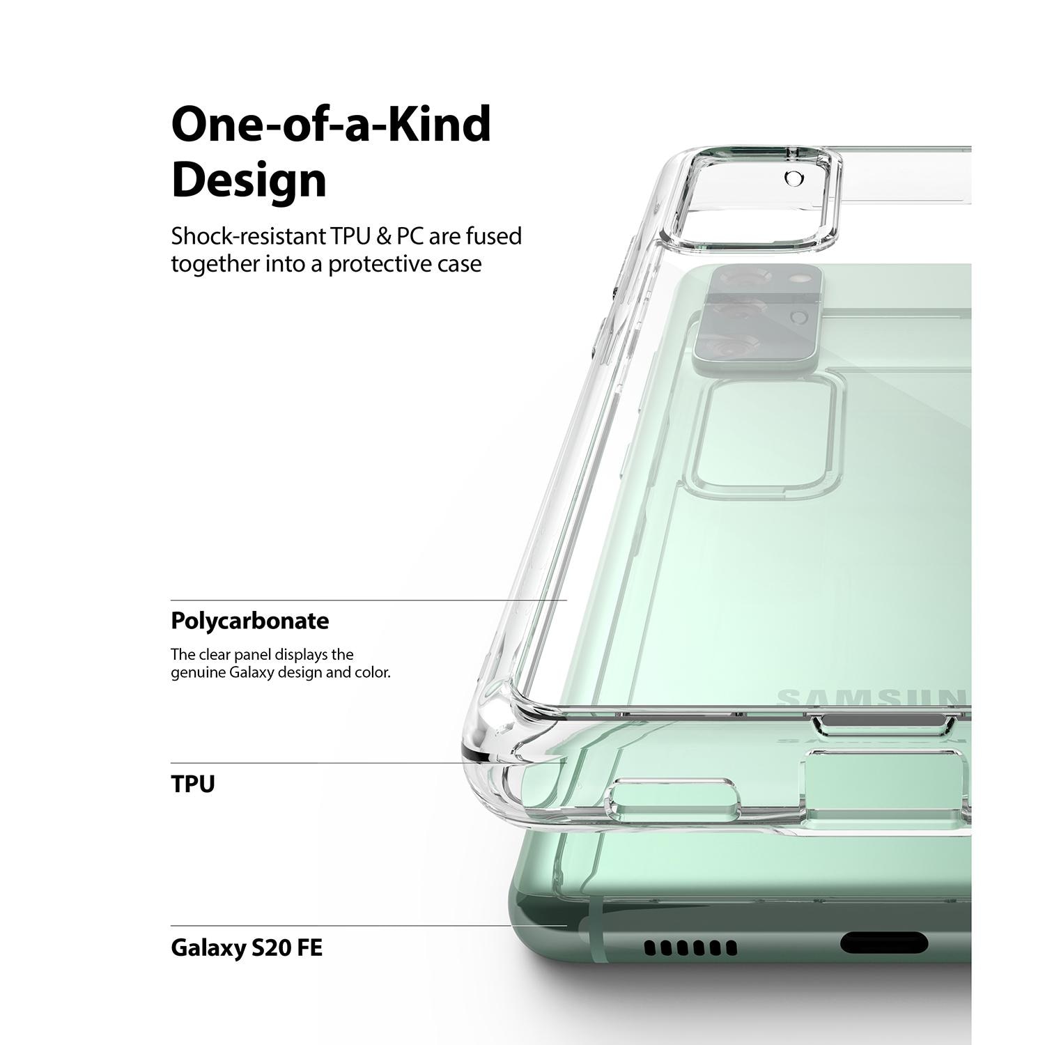 Samsung Galaxy S20 FE Fusion Case Clear