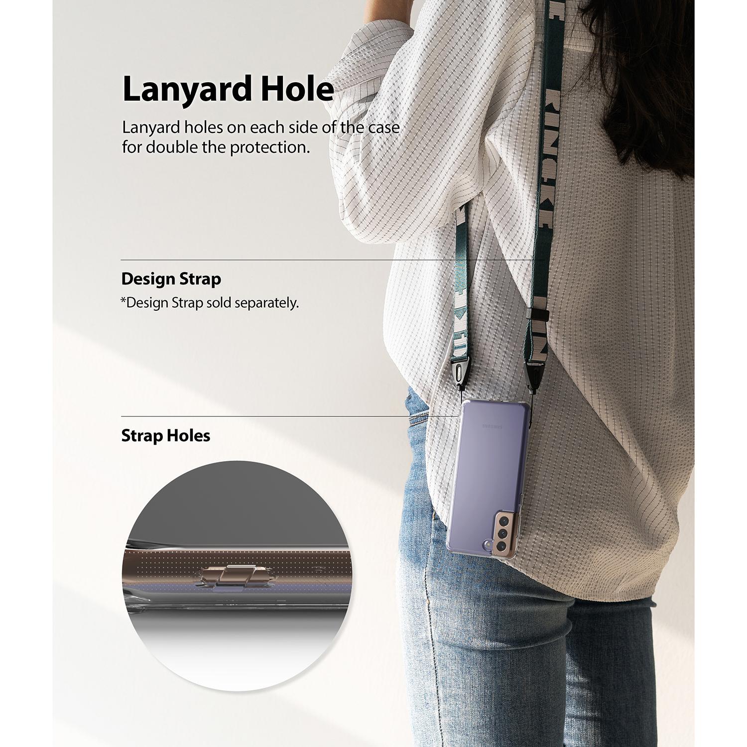 Samsung Galaxy S21 Fusion Case Transparent