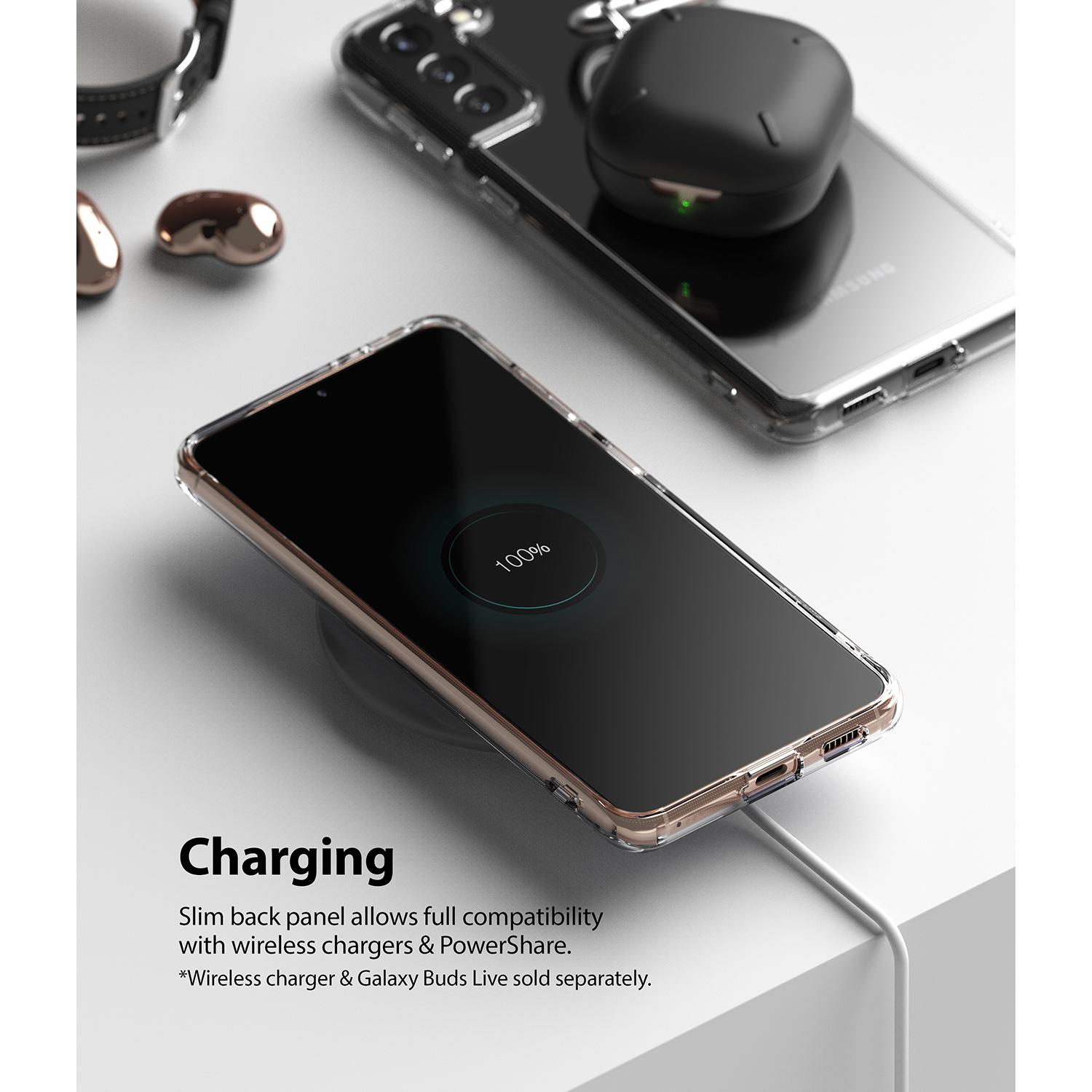 Samsung Galaxy S21 Fusion Case Transparent