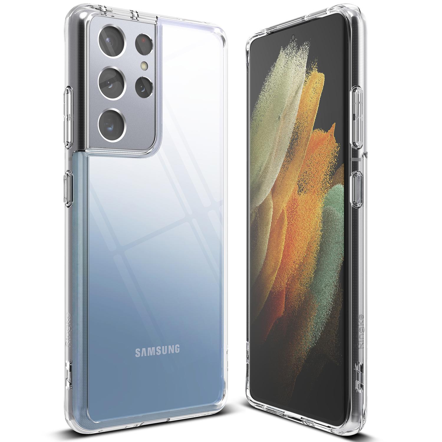 Samsung Galaxy S21 Ultra Fusion Case Transparent
